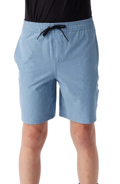 O'neill Kids' Reserve Hyperfreak Hybrid Shorts In Blue Shadow