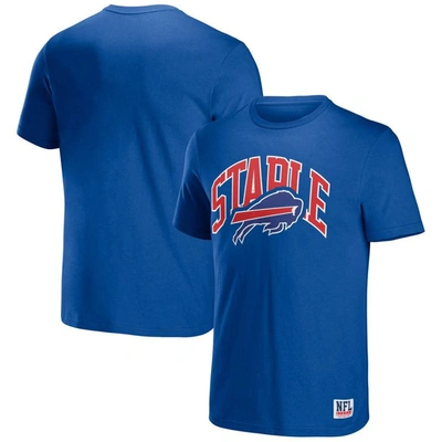 Staple Nfl X  Royal Buffalo Bills Logo Lockup T-shirt