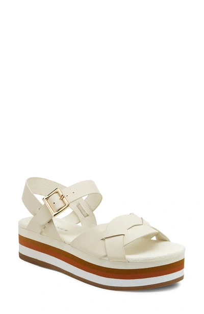 Kelsi Dagger Brooklyn Breeze Platform Sandal In Salt