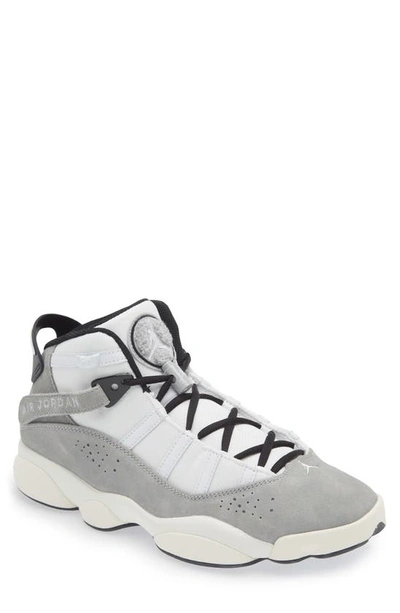 Jordan 6 Rings Basketball Shoe In Lt Smoke Gray/white/black Sail