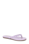 Yosi Samra Rivington Stud Flip Flop In Purple