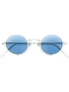 Matsuda Round Tinted Sunglasses In Grey