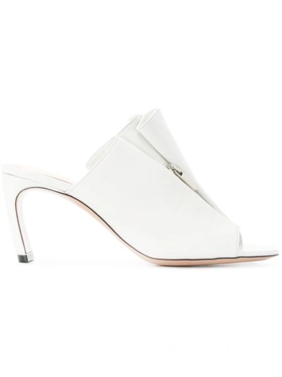 Nicholas Kirkwood Kristen Leather Sandals In White