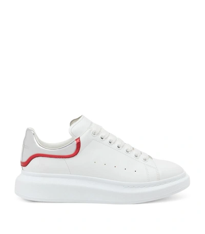 Alexander Mcqueen Leather Oversized Sneakers In White