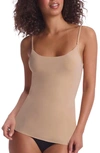 Commando Scoop-neck Microfiber Cami In Beige