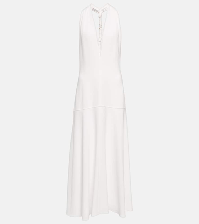 Proenza Schouler Halter-neck Maxi Dress In White
