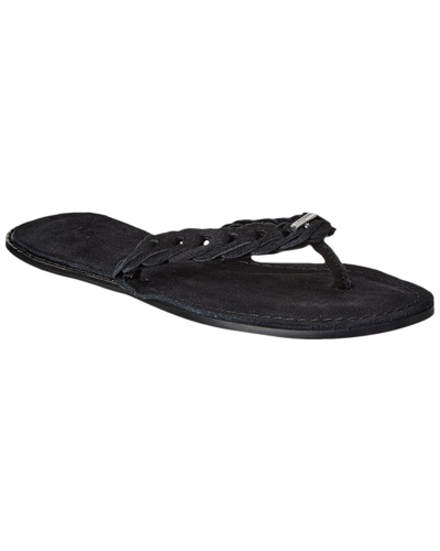 Rag & Bone Melrose Flip Flop Sandal In Black