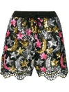 Ashish Sequin Embellished Shorts
