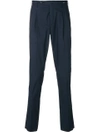 Pt01 Straight Preppy Trousers - Blue