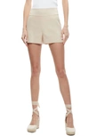 Alice And Olivia Women's Donald Linen-blend Shorts In Natural