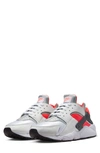 Nike Men's Air Huarache Shoes In White/metallic Silver/infrared 23/black
