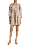 Mille Women's Daisy Boxy Floral Minidress In Multi