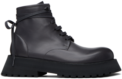 Marsèll Grey Micarro Boots In Black
