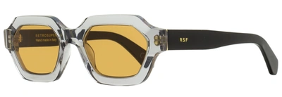 Retrosuperfuture Unisex Geometric Sunglasses Pooch D2a Stilo/black 54mm In Multi