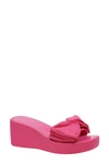 Kate Spade Bikini Platform Wedge Sandal In Energy Pink