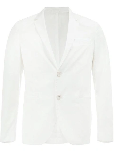 Neil Barrett Fitted Blazer In White