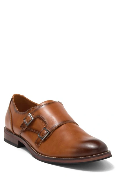 Abound Nico Double Monk Strap Loafer In Tan Golden