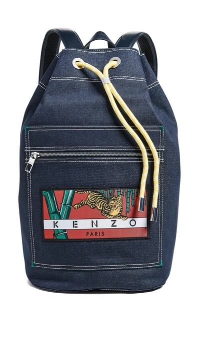 Kenzo La Collection Memento Backpack In Navy