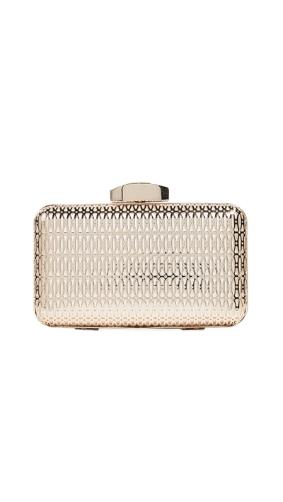 Inge Christopher Naples Box Clutch In White