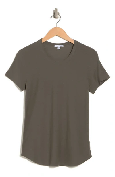 James Perse Crewneck Tee In Jungle