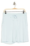 Daniel Buchler Drawstring Pajama Shorts In Sky Blue