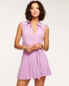 Ramy Brook Peyton Button Down Mini Dress In Maui Lilac