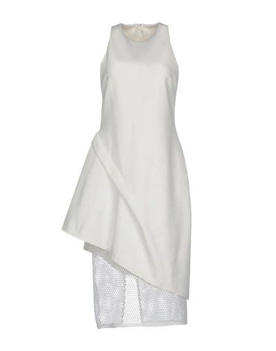 Cushnie Et Ochs Knee-length Dress In White