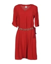 Pinko Short Dress In Red