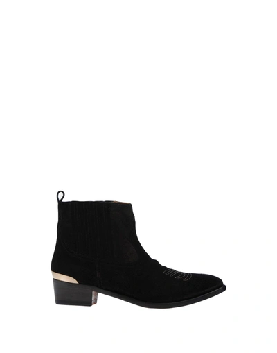 Golden Goose Ankle Boots In Black