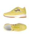 Hogan Sneakers In Yellow