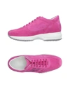 Hogan Sneakers In Fuchsia