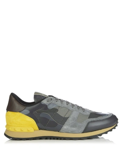 Valentino trainers clearance yellow camo