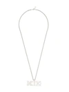 Ktz Logo Necklace In Metallic