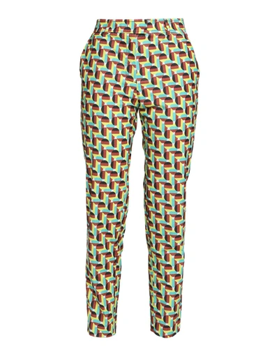M Missoni Casual Pants In Yellow