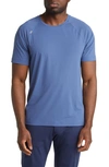 Rhone Reign Short Sleeve T-shirt In Ocean Blue