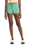 Bp. Washed Cargo Midi Shorts In Green Lawn