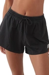 O'neill Boneyard Cover-up Shorts In Black