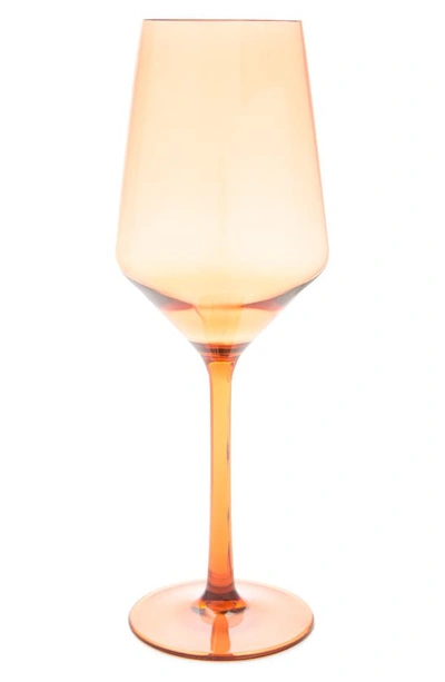 Fortessa Sole Shatter Resistant 6-piece Sauvignon Blanc Wine Glasses In Terra Cotta