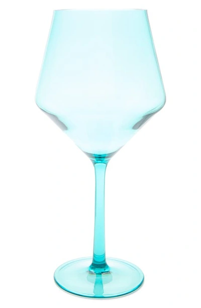 Fortessa Sole Shatter Resistant 6-piece Cabernet Wine Glasses In Aqua Sky