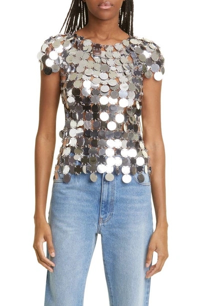 Splendid Camiseta Sin Mangas Esme Paillette Para Mujer
