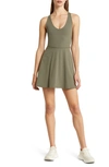 Outdoor Voices The Volley Racerback Dress In Tea Tree