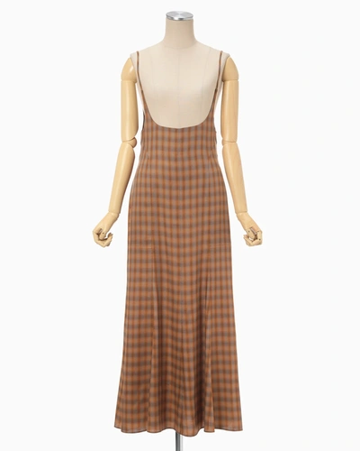 トップス Mame Kurogouchi Linen Mix Ombre Dress Mame Kurogouchi(マメ)の通販 - Seltie セルティ