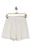 Bella+canvas Cutoff Sweat Shorts In Vintage White