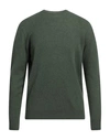 Alessandro Dell'acqua Man Sweater Military Green Size Xl Wool, Nylon