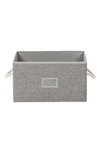 Honey-can-do 3-pack Storage Bins In Gray