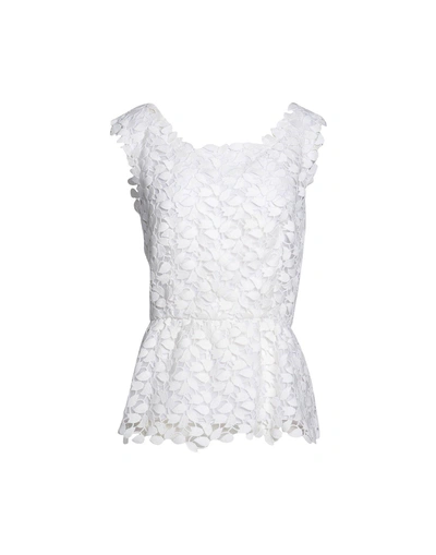 Oscar De La Renta Top In White