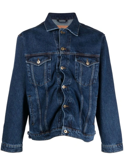 Y/project Classic Denim Jacket In Blue
