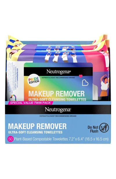 Neutrogena® 2-pack Care With Pride Makeup Remover Facial Cleansing Towelettes