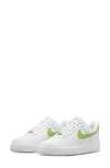 Nike Air Force 1 '07 Sneakers In Triple White And Green In White/action Green