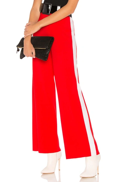 Marled X Olivia Culpo Track Pant In Red